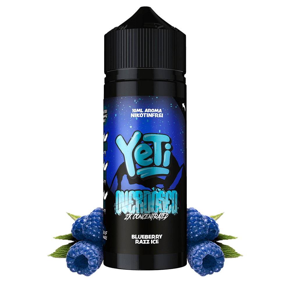 Aroma Blueberry Razz Ice - Yeti Overdosed