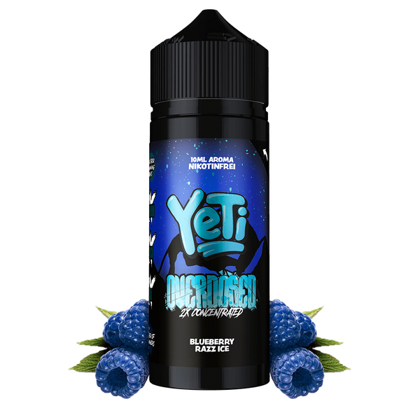 Aroma Blueberry Razz Ice - Yeti Overdosed