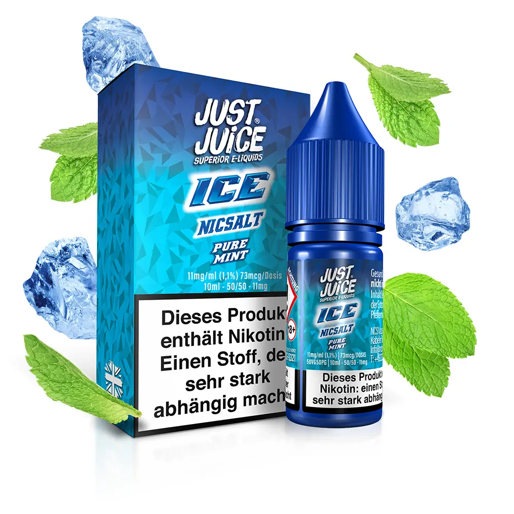 Liquid Pure Mint ICE - Just Juice Bar Nikotinsalz