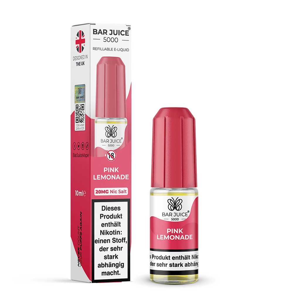 Bar Juice 5000 Nikotinsalz - Pink Lemonade - Liquid 20mg 10ml