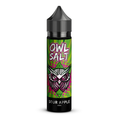OWL Salt Aroma Longfill - Sour Apple - 10ml in 60ml Flasche C OWL Salt Aroma Longfill - Sour Apple - 10ml in 60ml Flasche C
