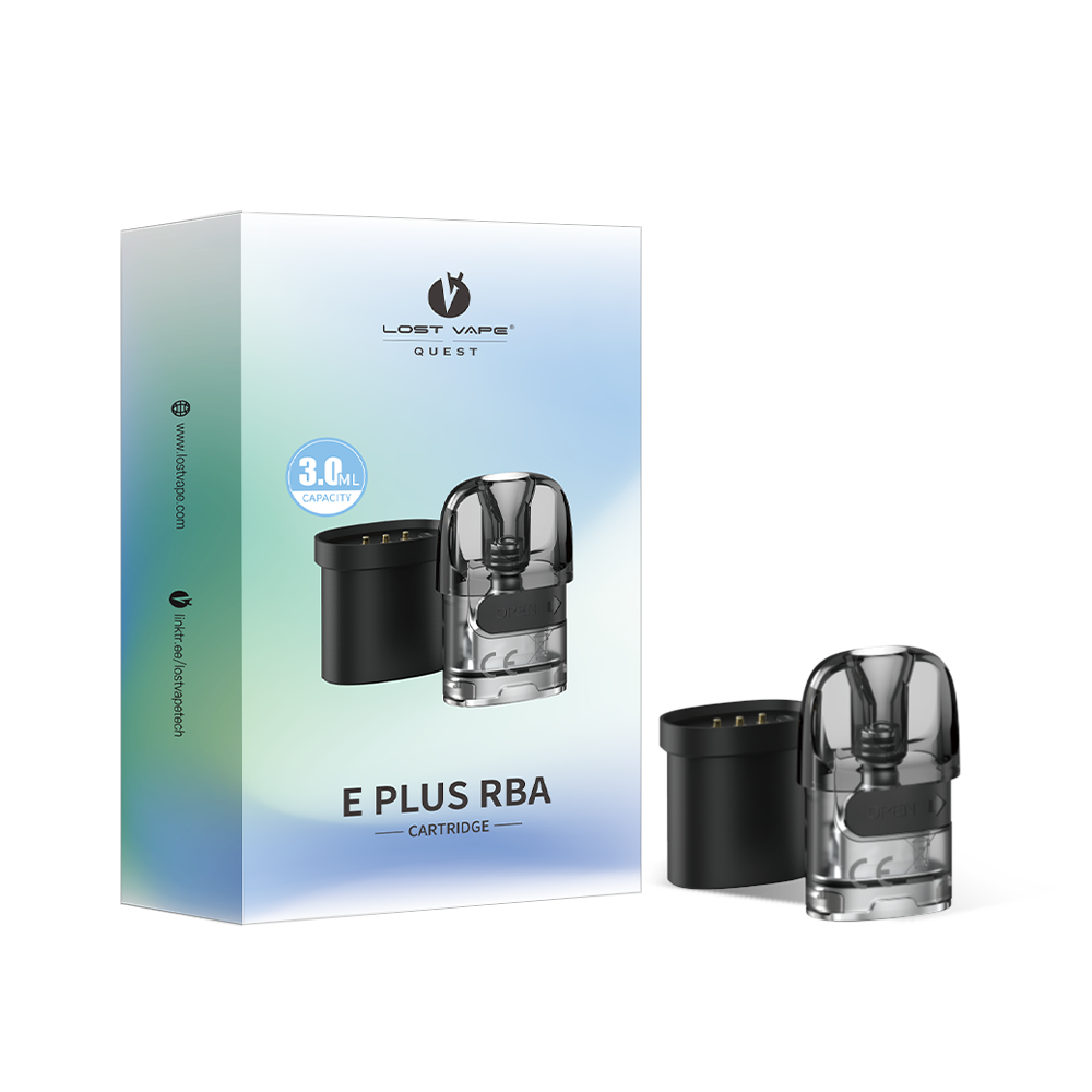 Lost Vape E Plus RBA mit Adapter Kit Lost Vape E Plus RBA mit Adapter Kit