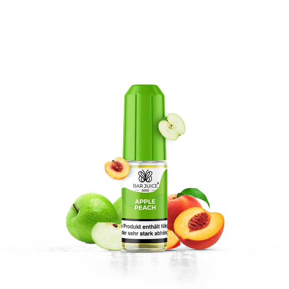 Bar Juice 5000 Nikotinsalz - Apple Peach - Liquid 10mg 10ml  C