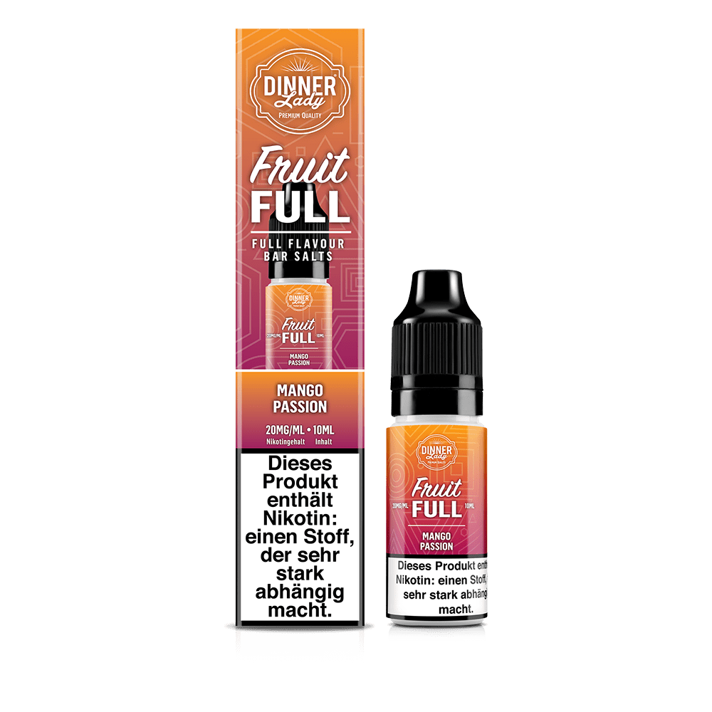 Liquid Mango Passion - Dinner Lady Fruit Full Nikotinsalz Liquid Mango Passion - Dinner Lady Fruit Full Nikotinsalz