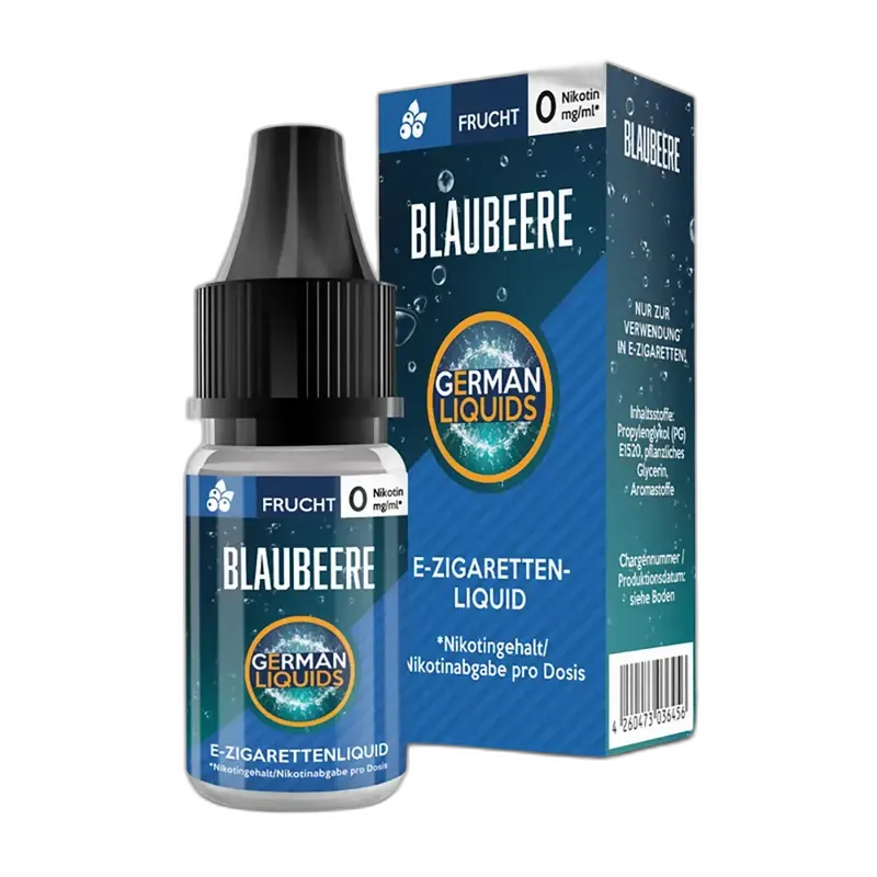German Liquids Blaubeere 0mg