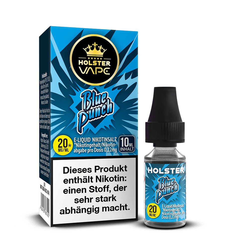 Holster Nikotinsalz - Blue Punch - Liquid 20mg