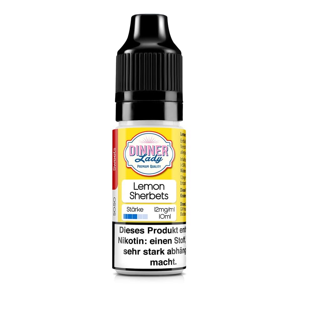 Liquid Lemon Sherbets - Dinner Lady 12mg