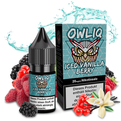Liquid Iced Vanilla Berry - OWLIQ Nikotinsalz