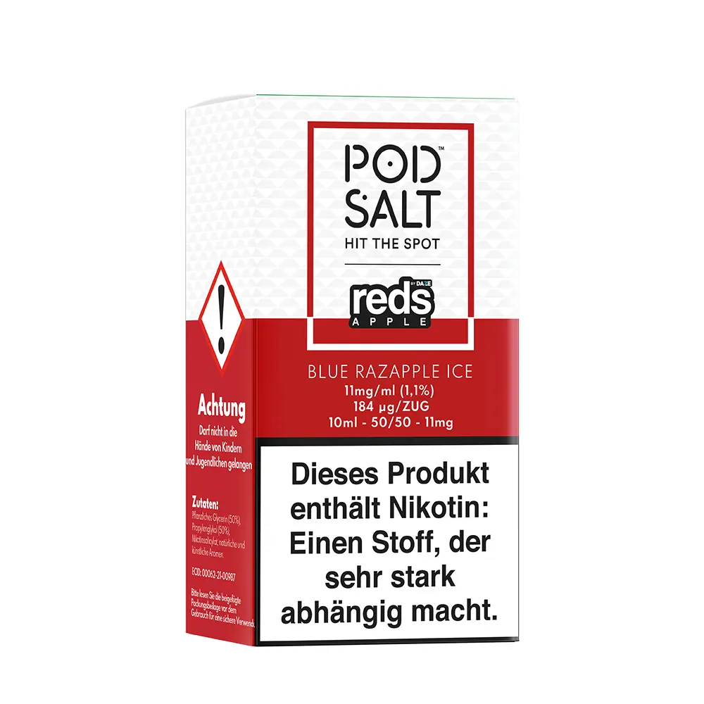 Liquid Blue Razapple Ice - Pod Salt Fusion Nikotinsalz 11mg