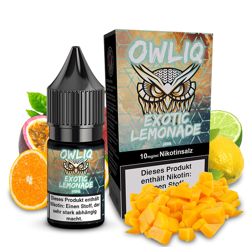 OWLIQ Nikotinsalz - Exotic Lemonade - 10ml Liquid 10mg  C