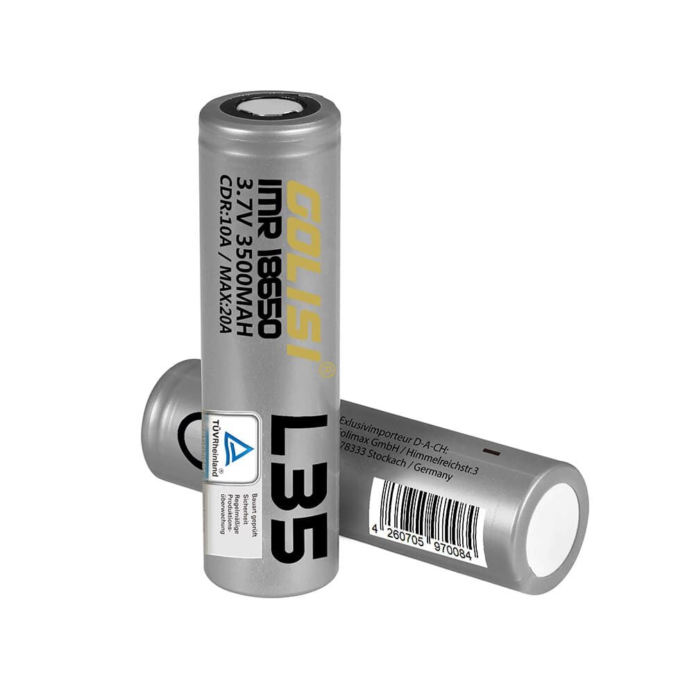 Golisi L35 Akku 18650 3500mAh/10A Golisi L35 Akku 18650 3500mAh/10A