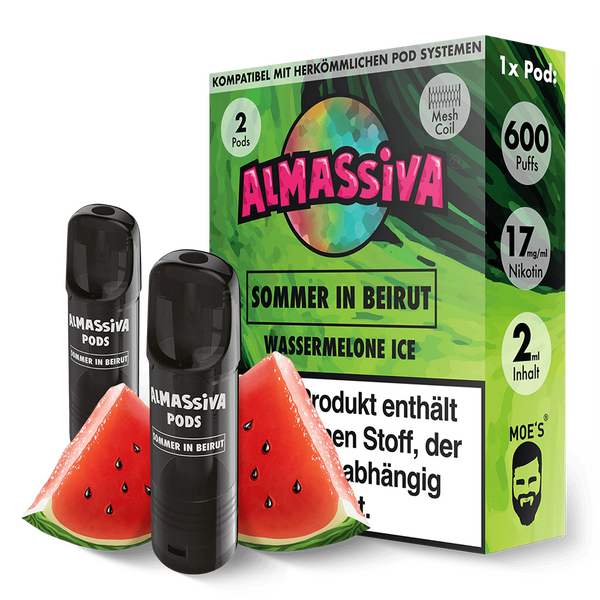 Almassiva Einweg Pod Sommer in Beirut 17mg Almassiva Einweg Pod Sommer in Beirut 17mg