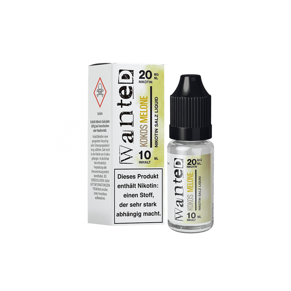 Liquid Kokos Melone - Wanted Overdosed Nikotinsalz 20mg Liquid Kokos Melone - Wanted Overdosed Nikotinsalz 20mg