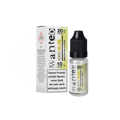Liquid Kokos Melone - Wanted Overdosed Nikotinsalz 20mg