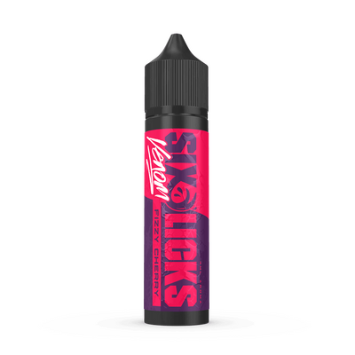Six Licks Venom Longfill - Fizzy Cherry - 4ml in 60ml Flasche Six Licks Venom Longfill - Fizzy Cherry - 4ml in 60ml Flasche