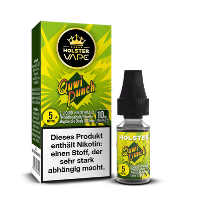 Holster Nikotinsalz - Quwi Punch - Liquid 5mg Holster Nikotinsalz - Quwi Punch - Liquid 5mg