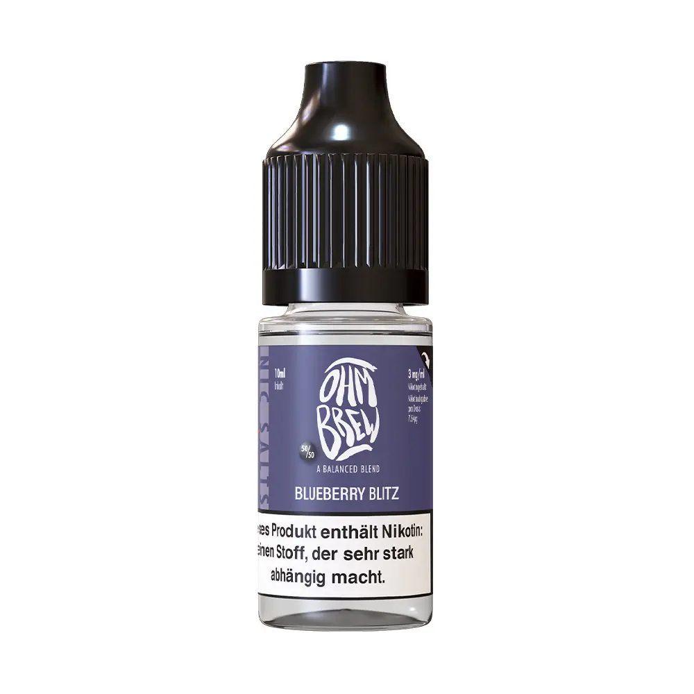 Liquid Blueberry Blitz - Ohm Brew Nikotinsalz 18mg 