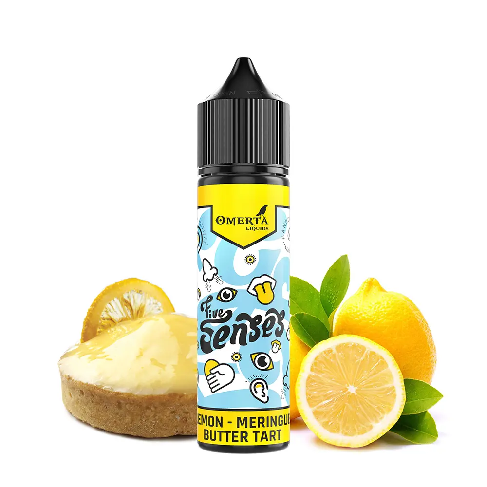 Aroma Lemon Meringue Butter Tart - Omerta 5Senses Aroma Lemon Meringue Butter Tart - Omerta 5Senses