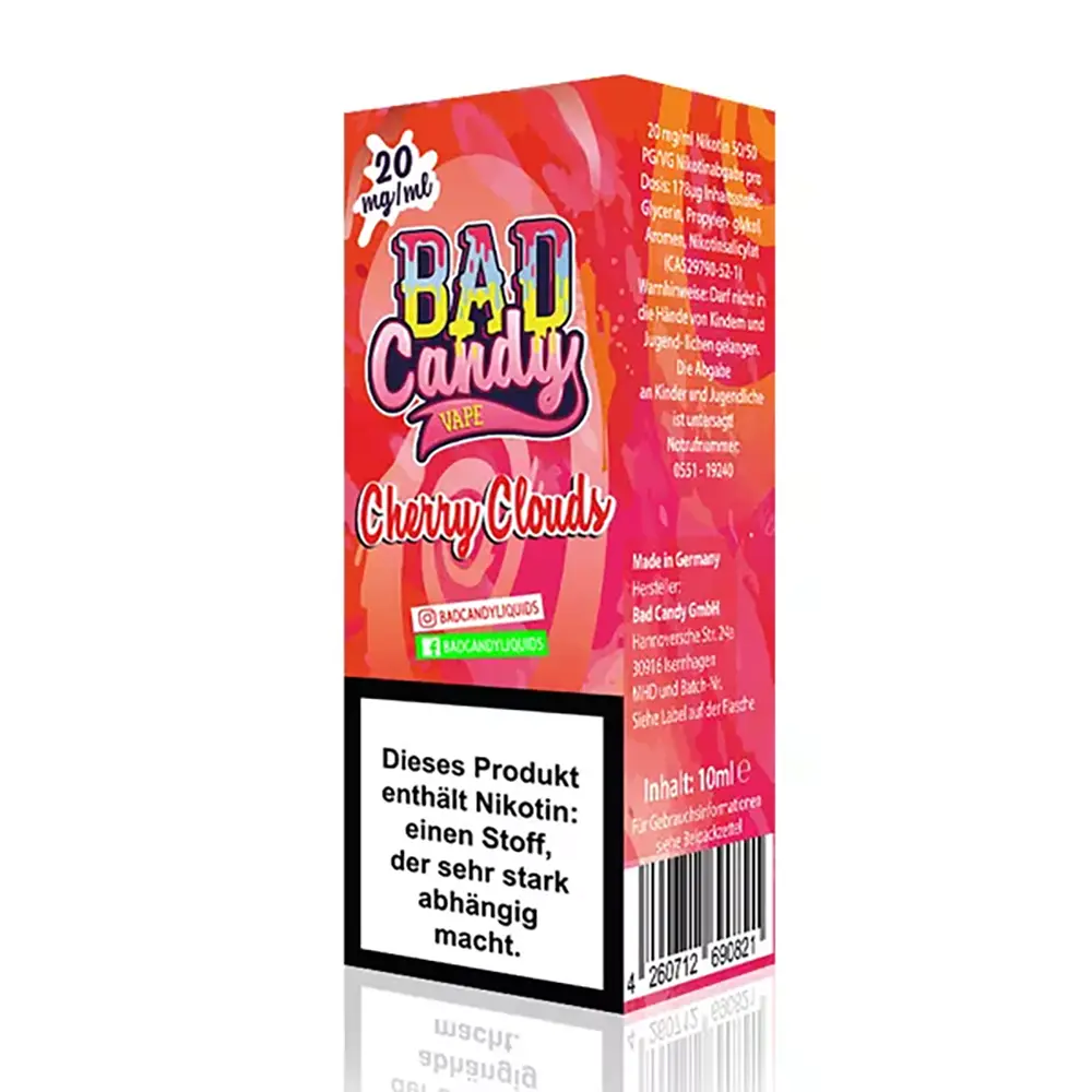 Liquid Cherry Clouds - Bad Candy Nikotinsalz
