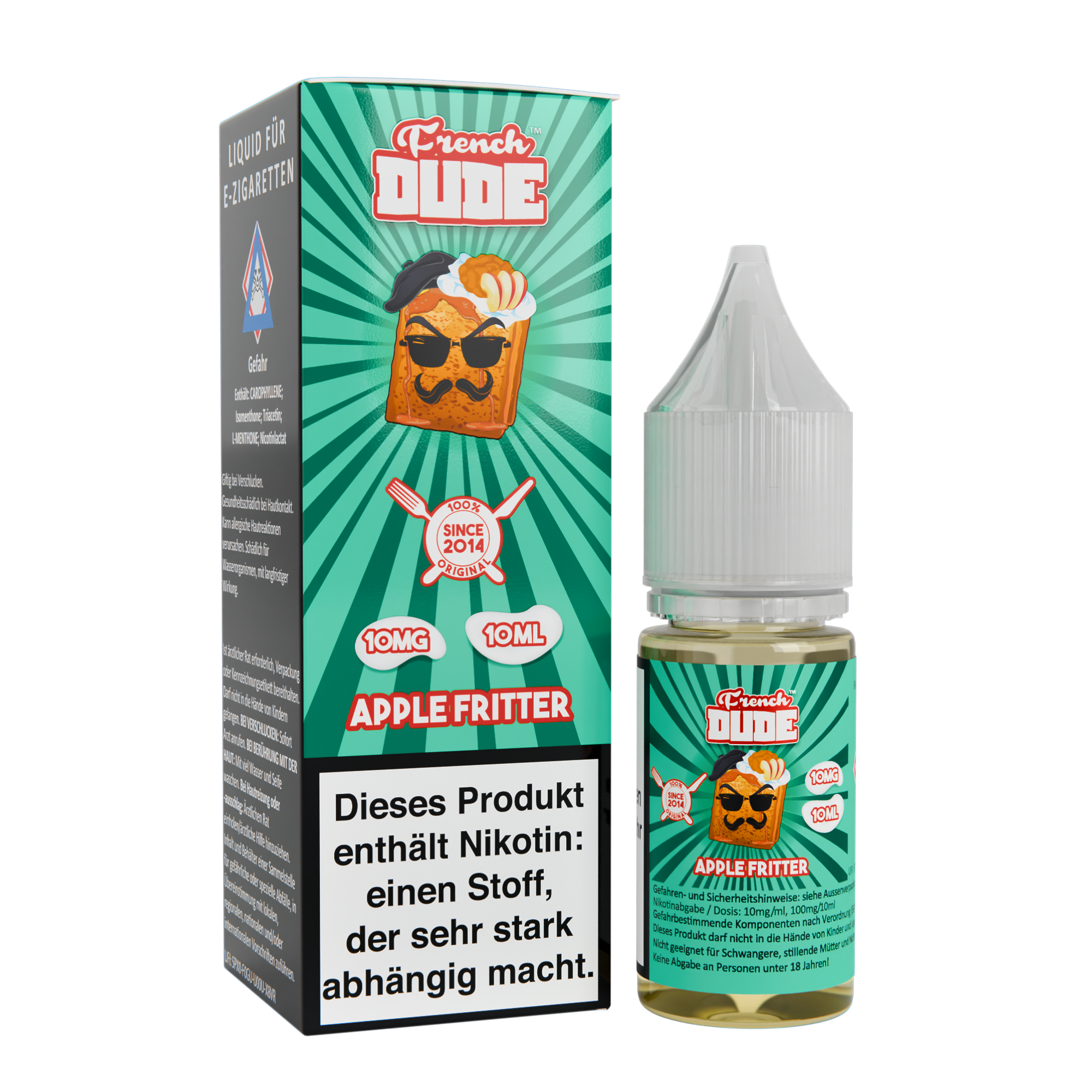 French Dude Apple Fritter Nikotinsalz Liquid