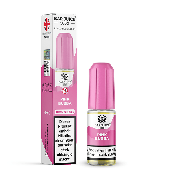 Bar Juice 5000 Nikotinsalz - Pink Bubba - Liquid 10mg 10ml