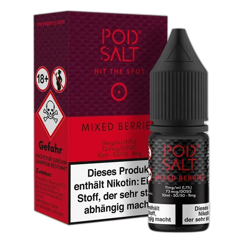 Pod Salt Core Mixed Berries Nikotinsalz Liquid