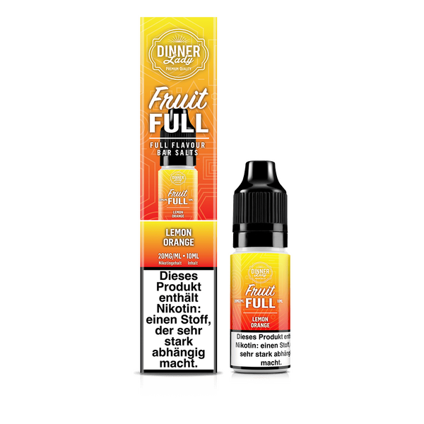 Liquid Lemon Orange - Dinner Lady Fruit Full Nikotinsalz 20mg