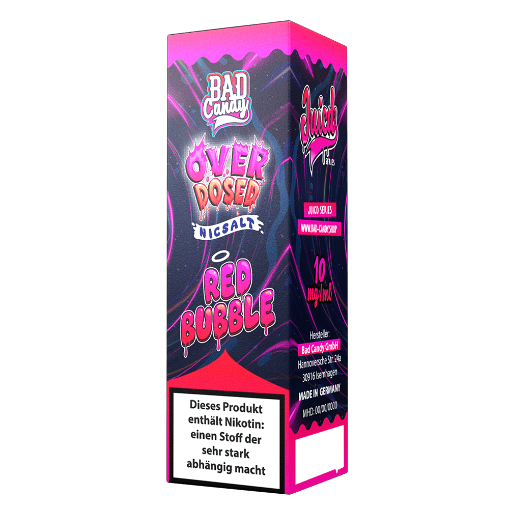 Liquid Red Bubble - Bad Candy Nikotinsalz 20mg
