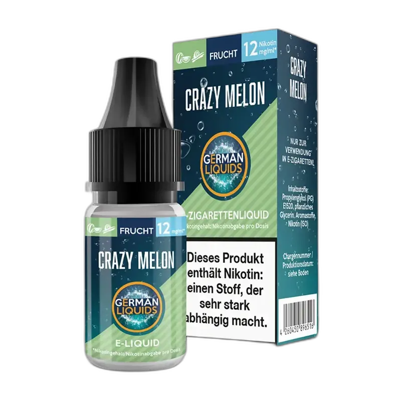 German Liquids Crazy Melon V2 12mg German Liquids Crazy Melon V2 12mg
