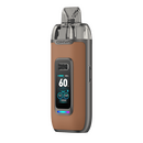 Oxva Vprime Kit in Braun mit Lederoptik und digitalem Display Oxva Vprime Kit Brown Leather