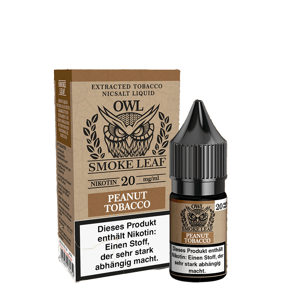 Liquid Peanut Tobacco - OWL Smoke Leaf Nikotinsalz 20mg