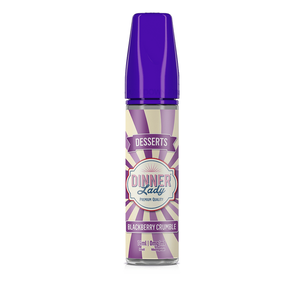 Dinner Lady Aroma Longfill - Blackberry Crumble - 14ml in 60ml Flasche C Dinner Lady Aroma Longfill - Blackberry Crumble - 14ml in 60ml Flasche C