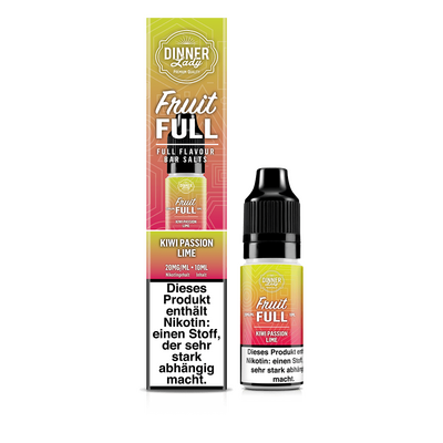 Liquid Kiwi Passion Lime - Dinner Lady Fruit Full Nikotinsalz 20mg