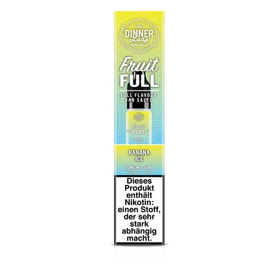 Liquid Banana Ice - Dinner Lady Fruit Full Nikotinsalz 20mg Liquid Banana Ice - Dinner Lady Fruit Full Nikotinsalz 20mg