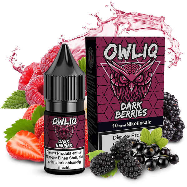 Liquid Dark Berries - OWLIQ Nikotinsalz Liquid Dark Berries - OWLIQ Nikotinsalz