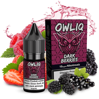 Liquid Dark Berries - OWLIQ Nikotinsalz