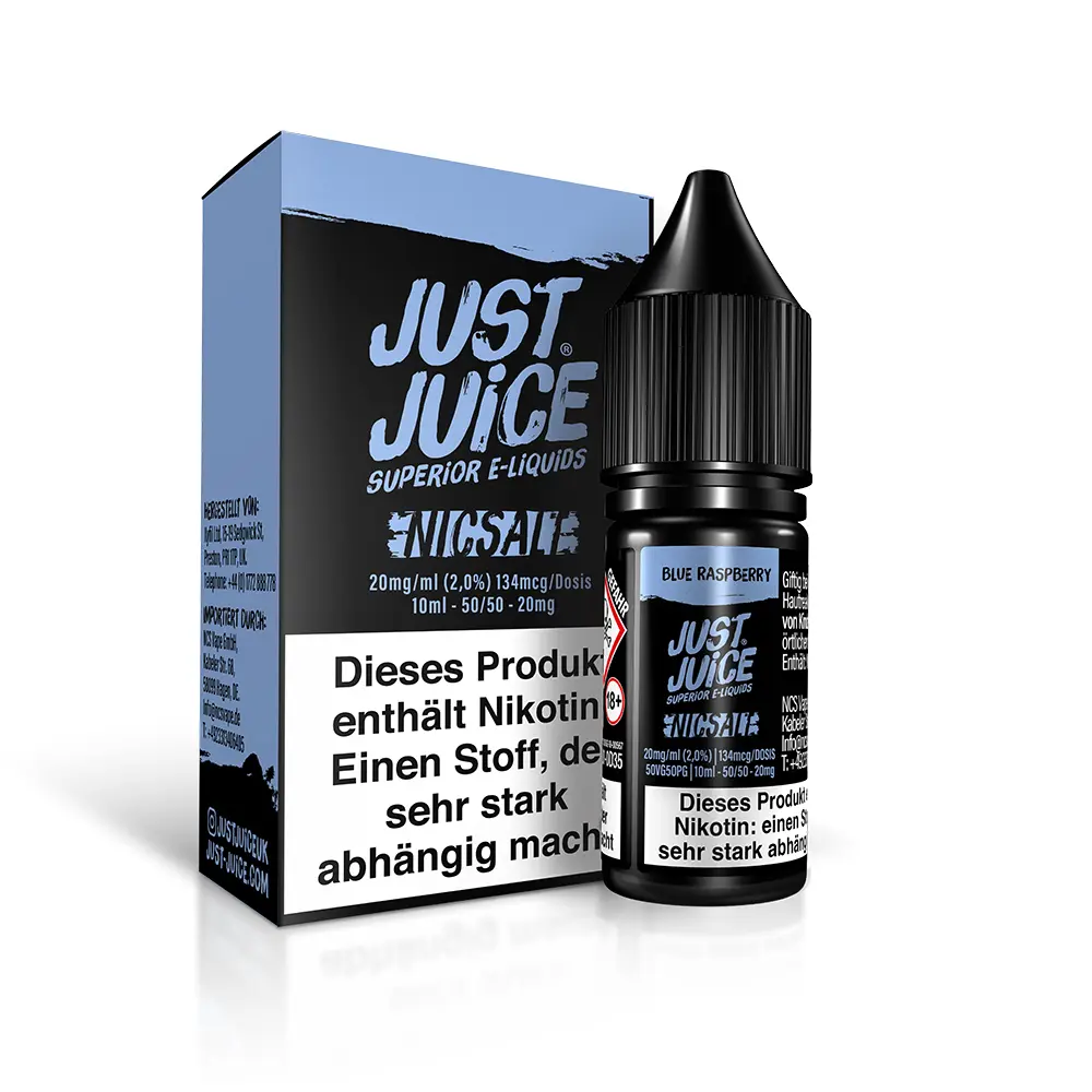 Just Juice Nikotinsalz - Blue Raspberry - 10ml 