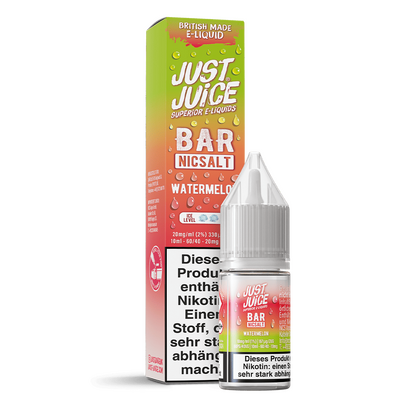 Liquid Watermelon - Just Juice Bar Nikotinsalz
