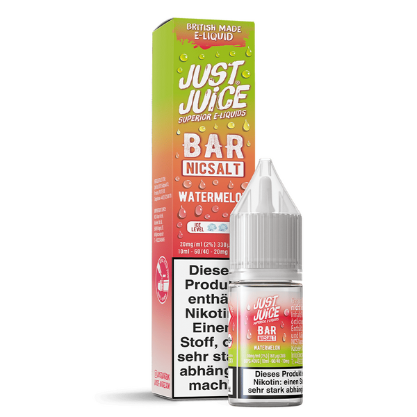 Liquid Watermelon - Just Juice Bar Nikotinsalz
