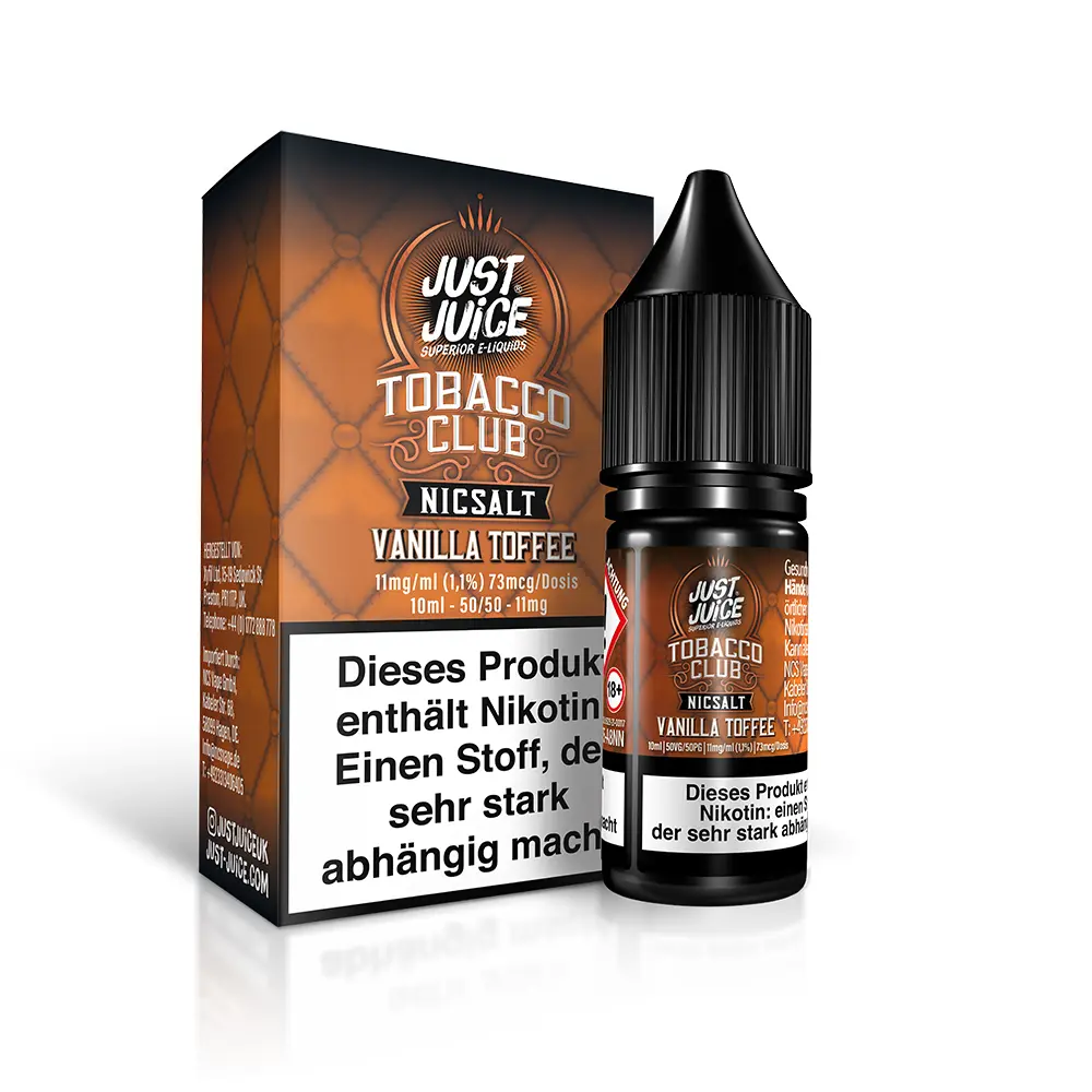 Just Juice - Tobacco Vanilla Toffee - 10ml Nikotinsalz 11mg