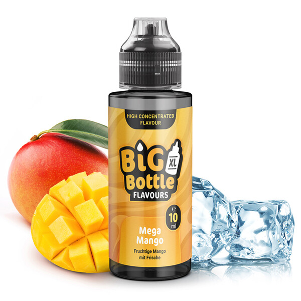 Big Bottle Flavours Longfill - Mega Mango - 10ml Aroma in 120ml Flasche C Big Bottle Flavours Longfill - Mega Mango - 10ml Aroma in 120ml Flasche C