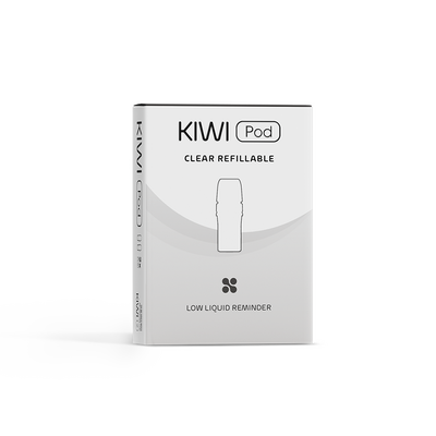 KIWI 2 - Pod inkl. Filter Tip Transparent 0,8 Ohm