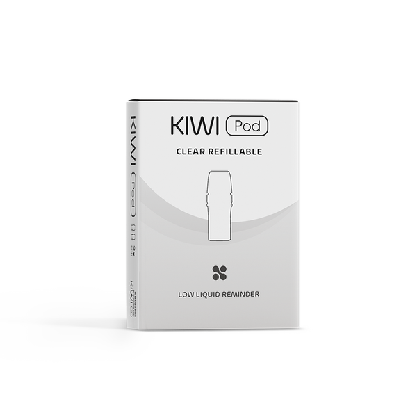 KIWI 2 - Pod inkl. Filter Tip Transparent 0,8 Ohm