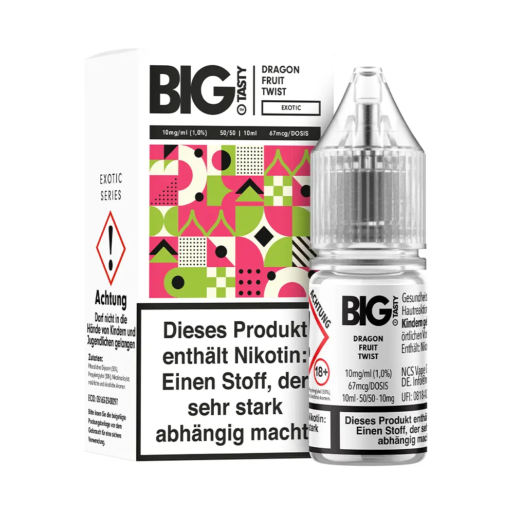 Liquid Dragon Fruit Twist - Big Tasty Nikotinsalz 10mg