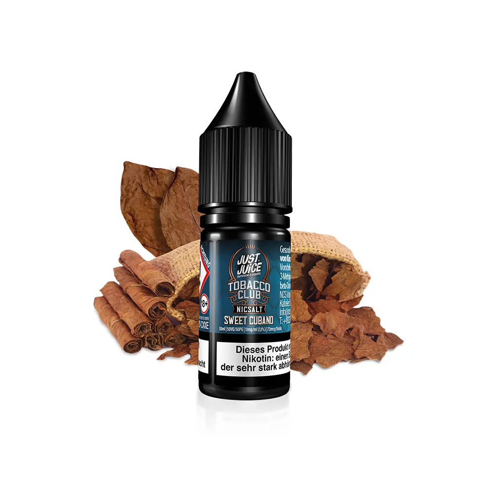 Just Juice - Tobacco Sweet Cubano - 10ml Nikotinsalz 11mg