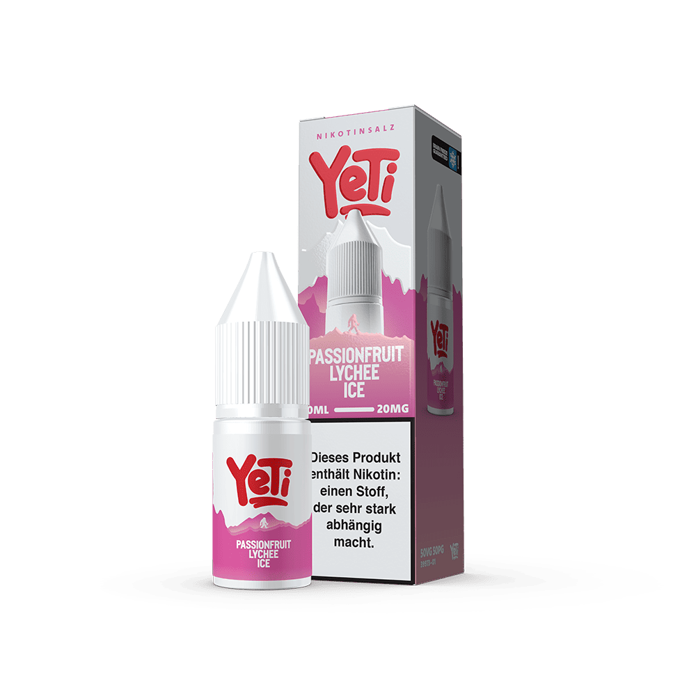 Liquid Passionfruit Lychee Ice - Yeti Summit Nikotinsalz 20mg