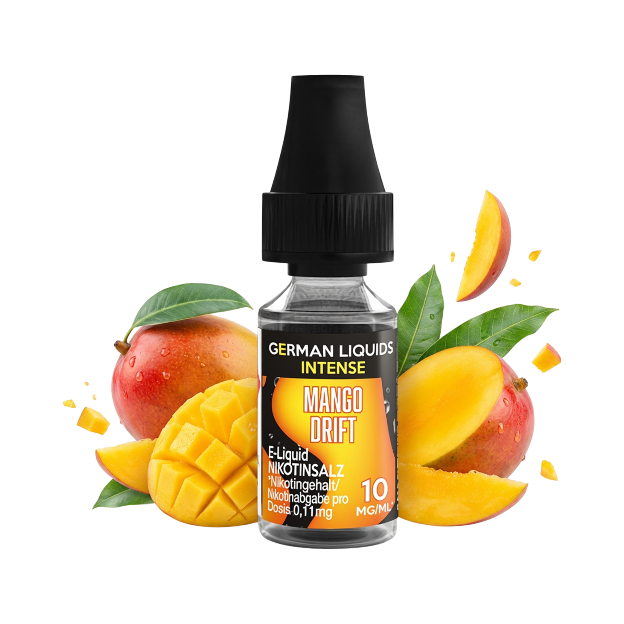 German Liquids Intense - Mango Drift - Nikotinsalz Liquid