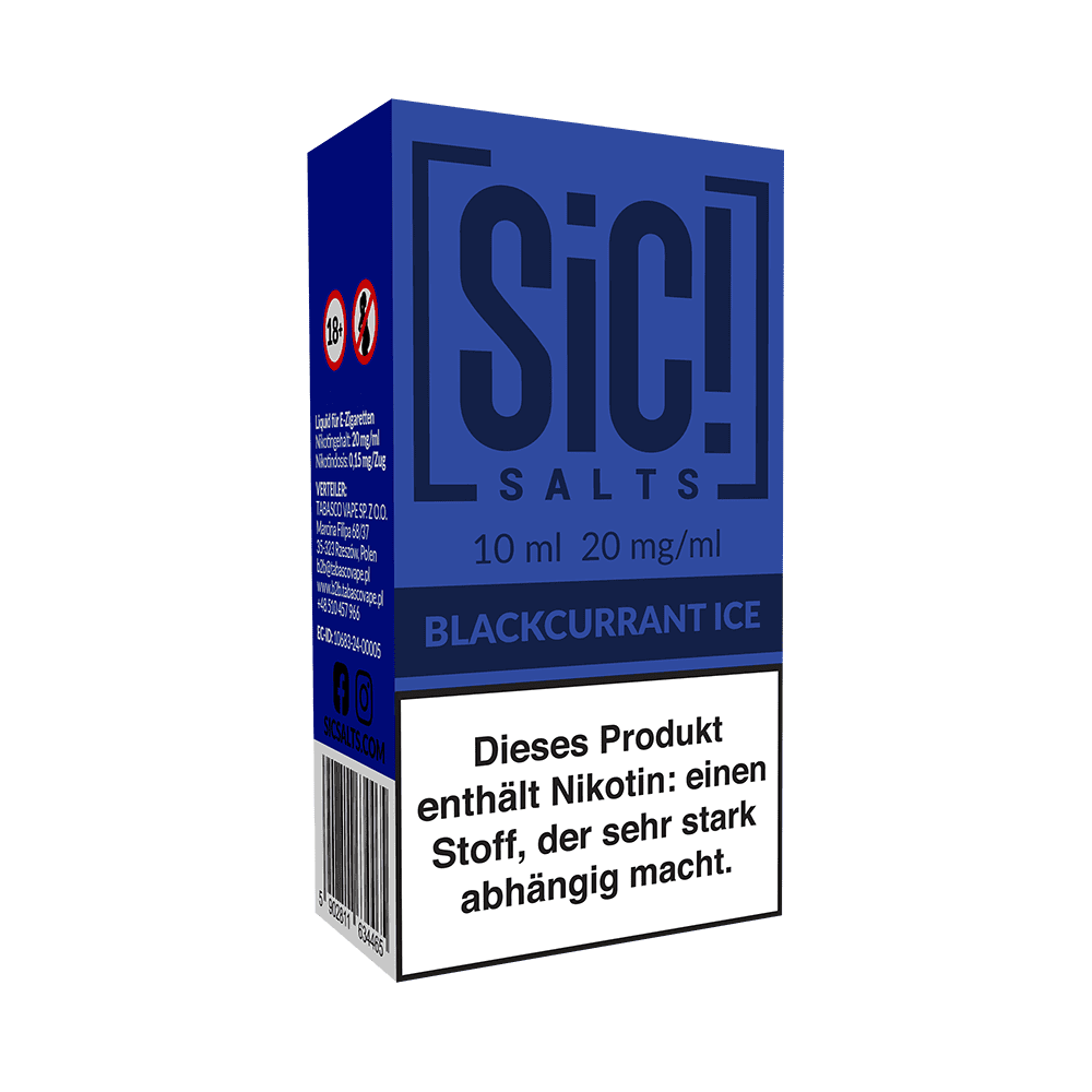 Liquid Blackcurrant Ice - SIC Nikotinsalz 20mg