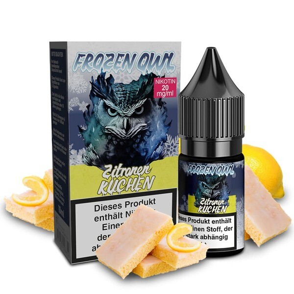 Liquid Zitronenkuchen - Frozen OWL Nikotinsalz Liquid Zitronenkuchen - Frozen OWL Nikotinsalz