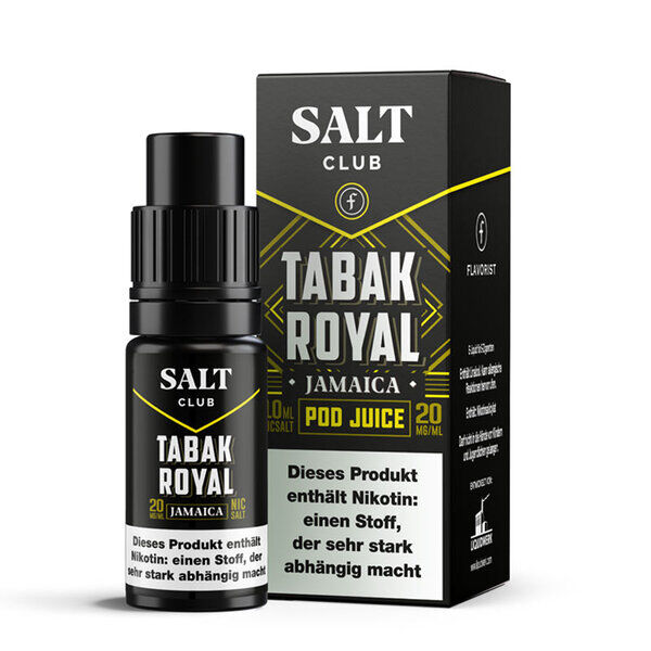 Liquid Tabak Royal Havana - Flavorist Salt Club Nikotinsalz 20mg